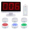 Retekess TM101 Wireless Quiz Answer Game Buzzer System,15-Level Volume,Add Up to 32 Buttons,262ft, 6 Buzzers for Game Show,Family Game Nights,Learning Resources for Classroom,School view 1