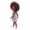 Barbie Chelsea Doll (Curly Brunette Hair) Wearing Butterfly-Print Dress and Pink Shoes, Toy for Kids Ages 3 Years Old & Up view 4