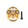 GTBRacing CNC Aluminum Clutch Holder Engine Cooling Fan for 1/5 RC Car LOSI 5ive T & HPI Baja 23-32CC Upgrade Parts (Gold) view 1