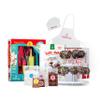 Baketivity 4 in 1 Kids Baking Set Mega Kit - Cake Pop Kit with Stand - Kids Apron and Chef Hat Set - Bake Away Cookbook - Cooking Real Utensils - Baking Gifts for Girls & Boys view 1