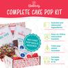 Baketivity 4 in 1 Kids Baking Set Mega Kit - Cake Pop Kit with Stand - Kids Apron and Chef Hat Set - Bake Away Cookbook - Cooking Real Utensils - Baking Gifts for Girls & Boys view 4