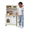 Teamson Kids - Little Chef Boston Modern Play Kitchen - Olive Green/White 22.25 x 12 x 37.5 inches view 1