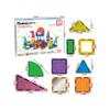 PicassoTiles 333pcs Magnetic Brick Tile and Magnetic Tile Combo Set, Action Figures included, Building Blocks STEM Toys, Educational Montessori Preschool Toddler classroom learning toys, Kids activity view 3