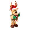 Christmas Plush Animated Deer with Shotgun Sings Hit Me .. Best Shot 17 Inches Tall (Deer Hunter) view 1