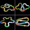 Save Unicorn Tracks Cars only Replacement, Toy Cars for Tracks Glow in The Dark, Car Tracks Accessories with 5 Flashing LED Lights, Compatible with Most Car Tracks for Kids Boys and Girls(4pack) view 2
