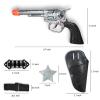 Children's Western Cowboy Police Toy Set, Includes Toy Pistol, Holster, Sheriff Badge, Bullets, Belt, Suitable for Police Role-Playing, Cowboy Theme Party Costume Accessories, Stage Props. view 3