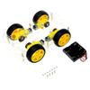 4WD Smart Robot Car Chassis Kits for arduino with Speed Encoder New view 1