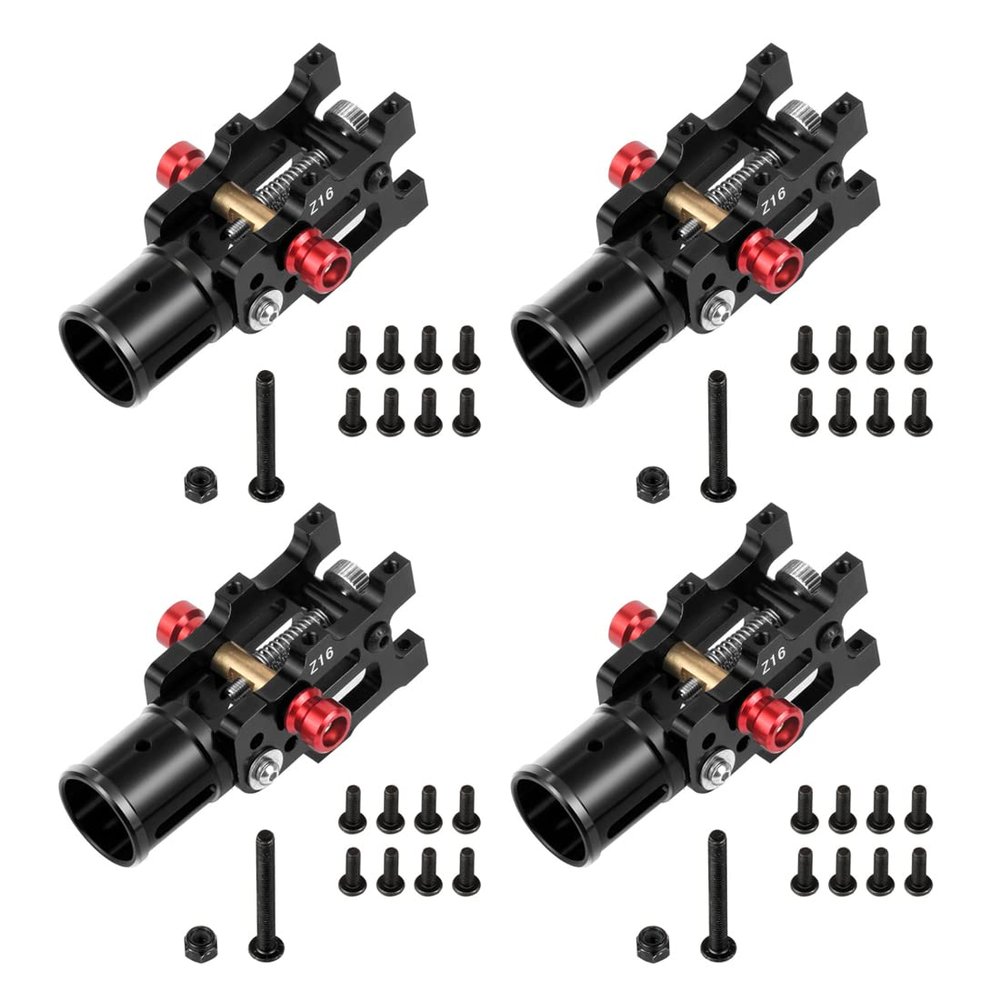 FEICHAO Folding Arm Tube Joint Z16 / Z22 / Z30 Aluminum for Dia 16mm/22mm/30mm Automatic RC Quad Hexacopter Multirotor (16mm 4Pcs)