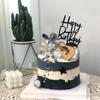 15 PCS Guitar Cake Toppers Music Theme Birthday Cake Decorations for Musical Theme Parties view 4