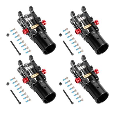 FEICHAO Folding Arm Tube Joint Z16 / Z22 / Z30 Aluminum for Dia 16mm/22mm/30mm Automatic RC Quad Hexacopter Multirotor (22mm 4Pcs)
