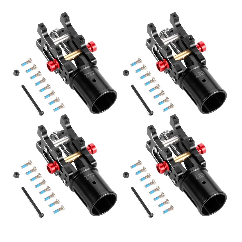 FEICHAO Folding Arm Tube Joint Z16 / Z22 / Z30 Aluminum for Dia 16mm/22mm/30mm Automatic RC Quad Hexacopter Multirotor (22mm 4Pcs)
