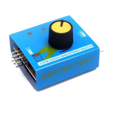 Servo Tester Gear Test CCPM Consistency Master Checker 3CH 4.8-6V with Indicator Light