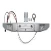 GPM for 1/6 4WD SCX6 Jeep JLU Wrangler AXI05000 Aluminum Rear Bumper with Hook & 5MM LED Light - 9PC Set (Silver) view 1