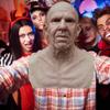 Taiping Lake 3D Halloween Headgear Old Man Face Cover Costume Latex Mask Horror Party Elderly Man Head Cover Mask Realistic Human Horror Headgear for Party Props view 4
