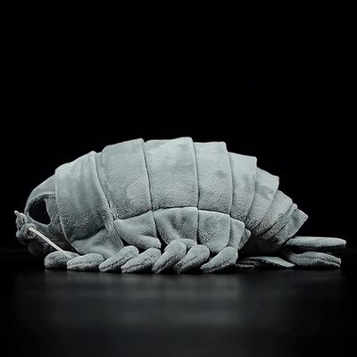 Frankiezhou Home Bathynomus Giganteus Isopod Plush Toy - Realistic Deep Sea Creature Isopod, Soft Crustaceans Animals, Big lice Plushie Toys Model Dolls Gifts for Kids, 12inchs