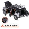 1/24 Diecast Model Car Pullback Vehicle Toy Collection for Land Rover New Defender 110, Kids Gift, with Sound and Light view 4
