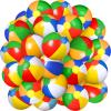Honoson 30 Pieces 20 Inch Inflatable Beach Balls Large Blow up Pool Game Toys for Summer Swimming Party Supplies (Rainbow) view 1