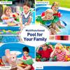 56475EP Swim Center Family Lounge Inflatable Pool 90" X 90" X 26" view 2
