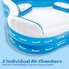 56475EP Swim Center Family Lounge Inflatable Pool 90" X 90" X 26" view 4