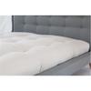 100% Organic Cotton Cot with 2" Foam core in Organic Twill Fabric Case view 2