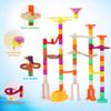 166 pcs Marble Run, Upgraded Marbles Run Kit for Kids STEM Toys with Glow Marbles, Beginner Marble Race Track Set with Colorful Marbles Birthday for Kids Boys Girls 3 4 5 6 7 8 9 10 11 12 view 2