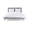 100% Organic Cotton Footstool in Organic Twill Fabric Case view 2
