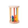 Montessori Toys for Babies 6-12 Months Wooden Rolling Drum Montssori Baby Sensory Toys for Wooden Rattle Spinning Rainbow,Boys and Girls Baby Gifts view 1