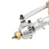 RiToEasysports RC Front and Rear Axle Assembly,Aluminum Alloy + Brass Axle Assembly for SCX24 AXI90081, AXI00001, AXI00002 1/24 RC Car Upgrade Parts Accessories(Silver) Model Car view 2