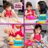 GirlZone Kids Baking Set for Girls - Multicolor, 40-Piece - Girls Baking Kit & Little Baker Set with Apron & Baker Outfit, Whisk, Cookie Cutters, Tools & Recipe Book view 2