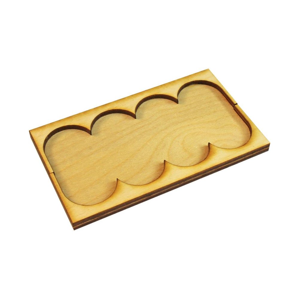 LITKO 4x1 Formation Rank Tray for 25x50mm Pill Bases