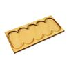 LITKO 5x1 Formation Rank Tray for 25x50mm Pill Bases view 1