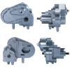 Benedict Harry Metal Aluminum Gearbox Complete Transmission Case with Gear for 1/10 Axial SCX10-AXI03004 Capra RC Car Upgrade Parts view 1