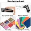 Blue Card Sleeves 200 Pack Compatible with MTG Card Sleeves, Sturdy Sleeves Matte Back Finish, Perfect Shuffling - Protect All Your Trading Cards Collectible Cards, Never Tear view 3