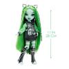 Rainbow Vision Shadow High Neon Shadow- Harley Limestone (Neon Green) Posable Fashion Doll. 2 Designer Outfits to Mix & Match, Rock Band Accessories Playset, Great Toy Gift Kids 6-12 Years & Collector view 4