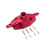 KingVal Replacement Aluminum Alloy Rear Axle Case Gear Box Cover RC Parts Compatible with 1/6 LOSI Super Baja Rey 4WD RTR 9320977 RC Car (Red) view 1
