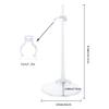 HMIEPRS 10PCS Doll Holder, Doll Stand Display Holder, Ideal Display Stand Support with Adjustable Waist Clip for 11 to 13 Inch Tall Dolls view 2