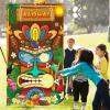Luau Party Games Hawaiian Tiki Party Toss Games Banner with 3 Bean Bags Totem Decor for Summer Tropical Carnival Supplies view 3