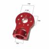 ZHIPAIJI RC Drone Motor Mount 4Pcs Red Quadcopter Motor Mount Holder for 12mm Glass/Carbon Fiber Tube view 3