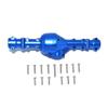 KingVal Replacement Aluminum Alloy Rear Gearbox Gear Box RC Parts Compatible with 1/10 Tamiya CC02 4WD G500 58675 RC Car (Blue) view 1