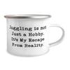 Inappropriate Juggling Gifts, Juggling is not Just a Hobby. It's My Escape From Reality, Birthday 12oz Camper Mug For Juggling view 2