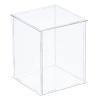 MECCANIXITY Clear Display Case, Acrylic Box Assemble Dustproof Box Showcase, 7.9x7.9x11.8inch for Collectibles, Crafts view 1