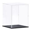 MECCANIXITY Clear Display Case Acrylic Box, Assemble Transparent Box Dustproof Showcase 11.8x11.8x15.7inch for Collectibles, Craft view 1