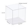 MECCANIXITY Clear Display Case, Acrylic Box Assemble Transparent Dustproof Box Showcase 11.8x11.8x15.7inch for Collectibles, Crafts view 2