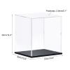 MECCANIXITY Clear Display Case Acrylic Box, Assemble Transparent Box Dustproof Showcase 13.7x11.8x13.7inch for Collectibles, Craft view 2