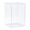 MECCANIXITY Clear Display Case, Acrylic Box Assemble Transparent Dustproof Box Showcase 7.9x7.9x11.8inch for Collectibles, Crafts view 1