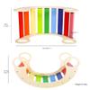 Waldorf Wooden Rocking Play (Rainbow) view 4