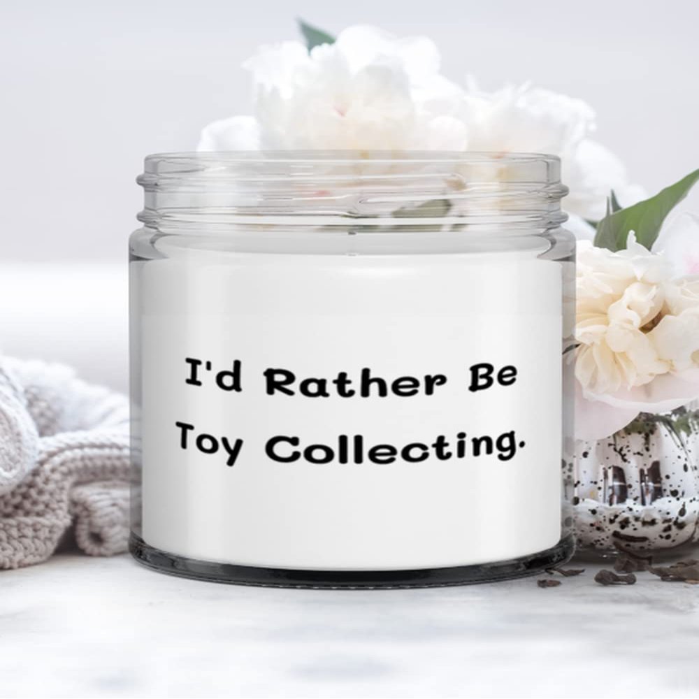 Nice Toy Collecting Gifts, I'd Rather Be Toy Collecting., Birthday Candle For Toy Collecting