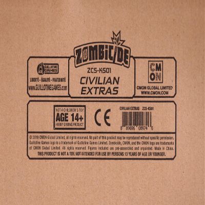 Zombicide Invader Civilian Extras Kickstarter Promo Pack ZCS-KS01