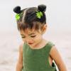40PCS Snap Hair Clips with Bows Grosgrain Ribbon, 2 Inch Hair Bows Clips No Slip Hair Barrettes for Toddlers Baby Girls Kids in Pairs view 2