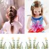 40PCS Snap Hair Clips with Bows Grosgrain Ribbon, 2 Inch Hair Bows Clips No Slip Hair Barrettes for Toddlers Baby Girls Kids in Pairs view 3